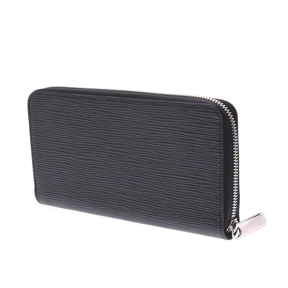 Louis Vuitton Epi Wallet Zippy Black Noir Long Black